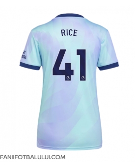 Arsenal Declan Rice #41 Tricou Fotbal Replică 2024-25 Femei Treilea